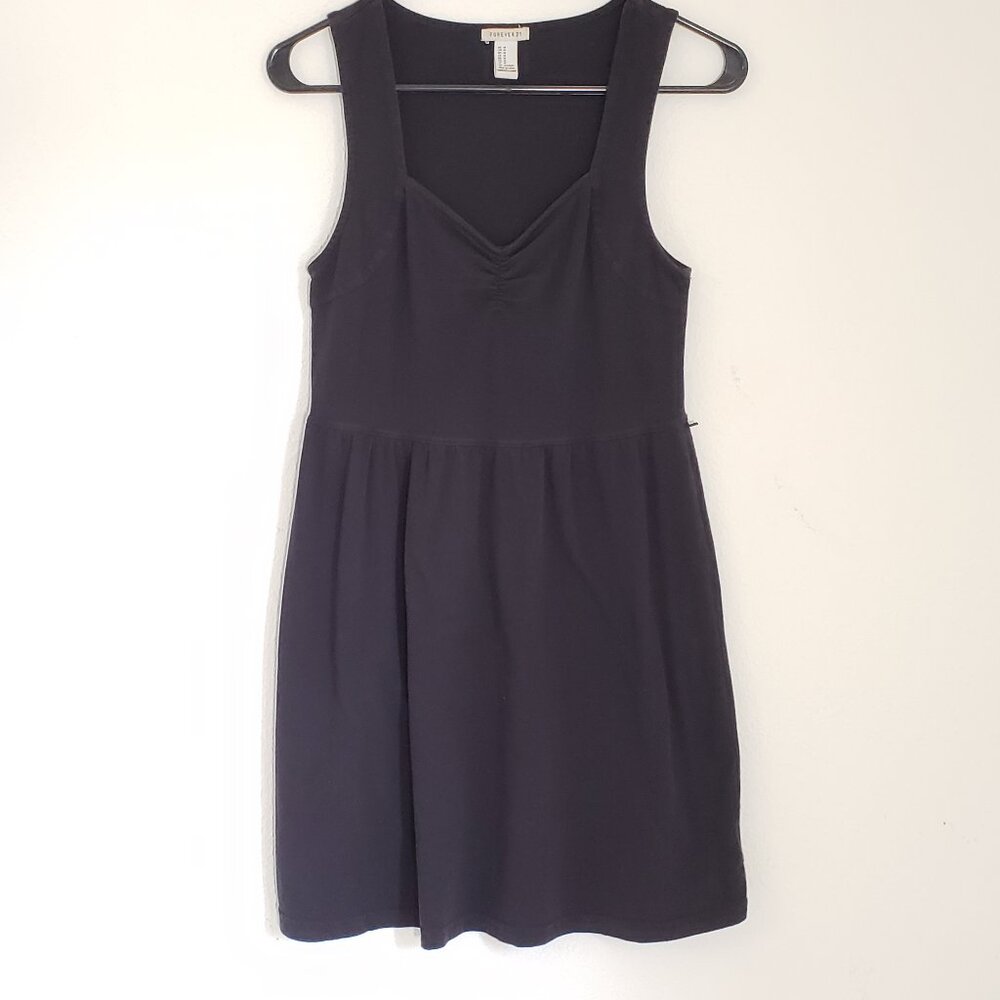 Y2K VTG Forever 21 Cotton Stretchy Sleeveless Babydoll Mini Dress